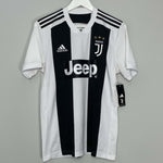 Shop 2018/19 JUVENTUS RONALDO #7 *BNWT* HOME SHIRT (M) ADIDAS, classic football shirts, vintage football shirts & retro soccer jerseys at Cult Kits