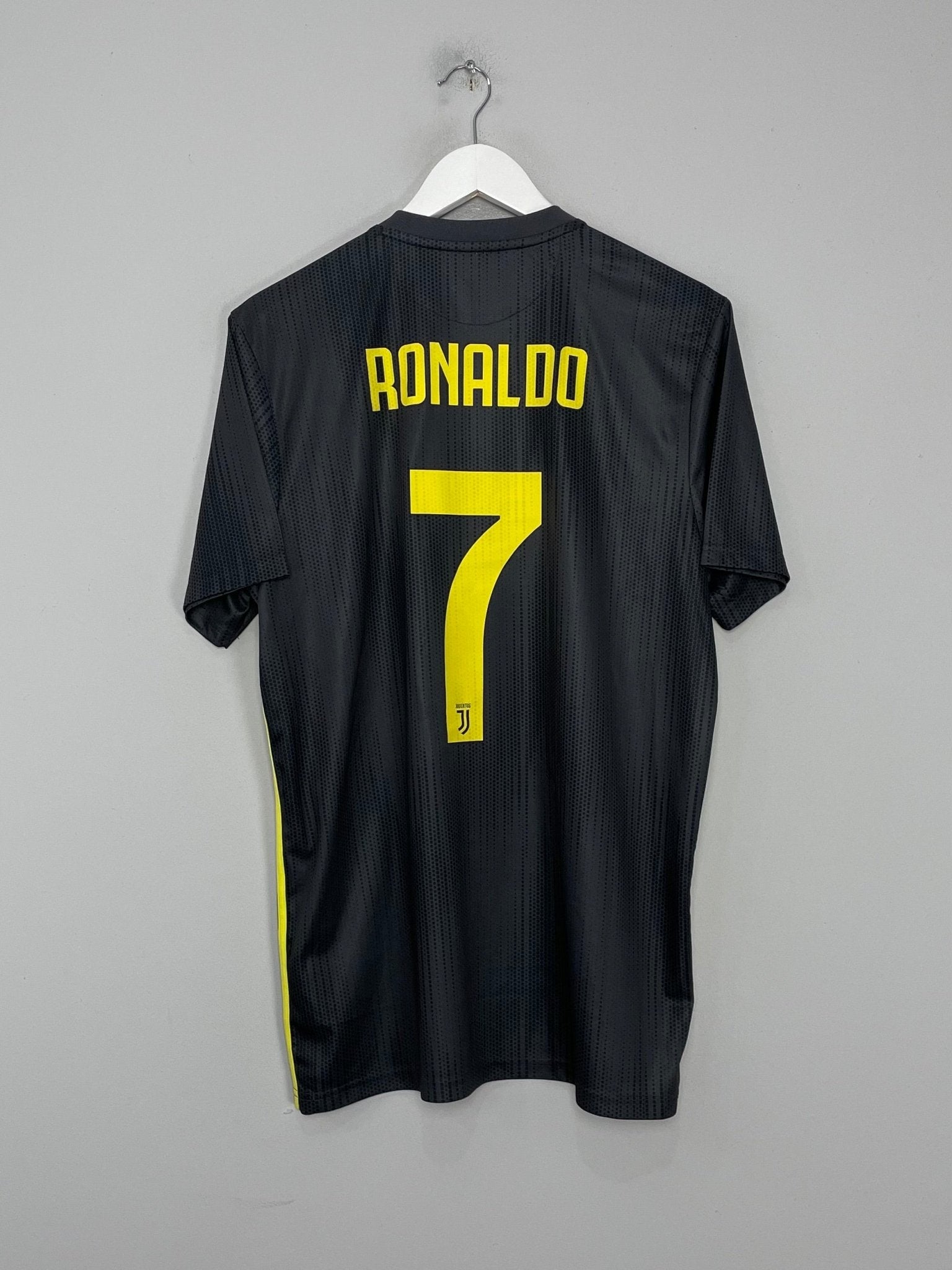 Shop 2018/19 JUVENTUS RONALDO #7 THIRD SHIRT (L) ADIDAS, classic football shirts, vintage football shirts & retro soccer jerseys at Cult Kits