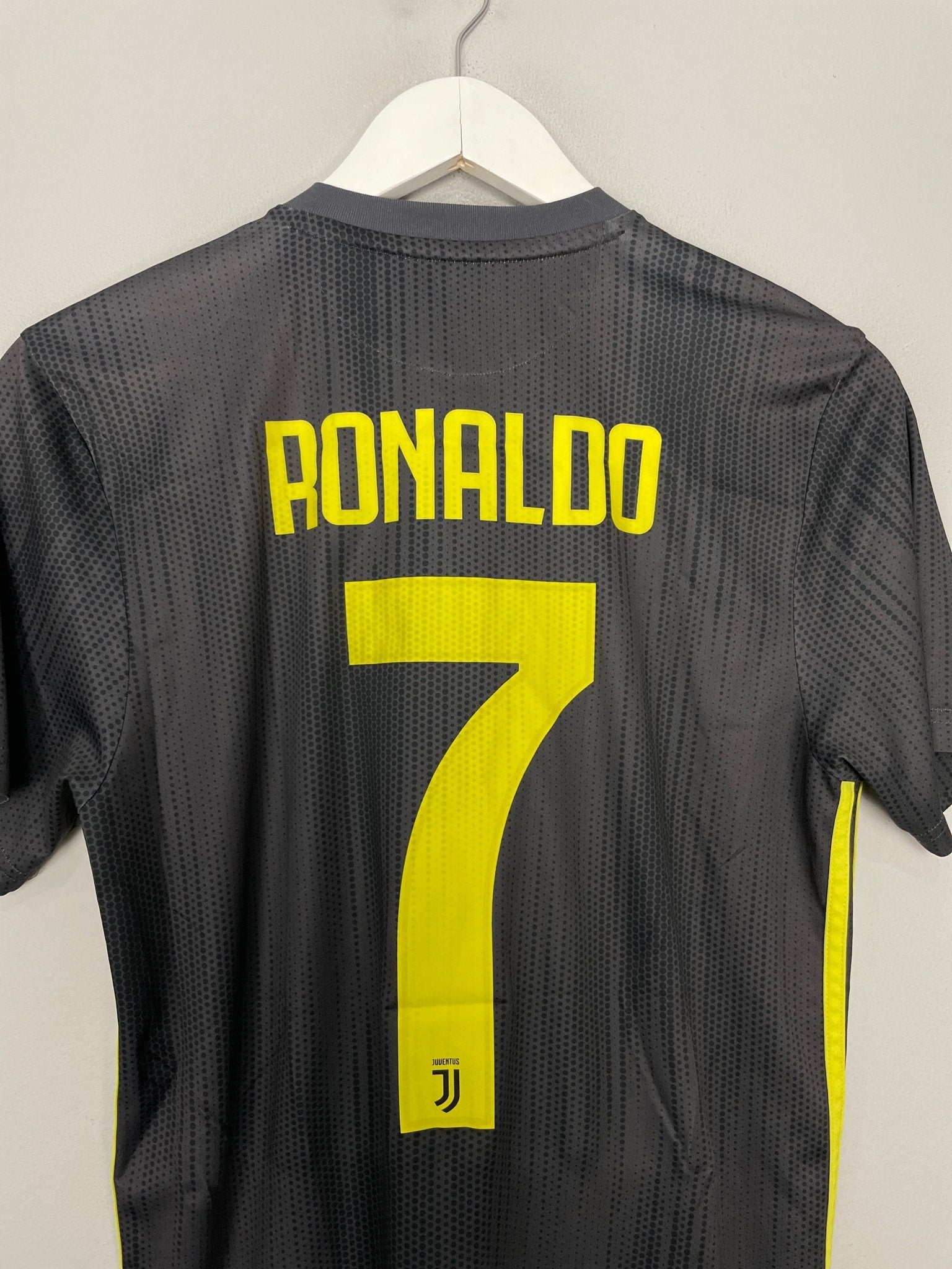 Shop 2018/19 JUVENTUS RONALDO #7 THIRD SHIRT (S) ADIDAS, classic football shirts, vintage football shirts & retro soccer jerseys at Cult Kits