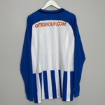 Shop 2018/19 KILMARNOCK L/S HOME SHIRT (XXL) NIKE, classic football shirts, vintage football shirts & retro soccer jerseys at Cult Kits