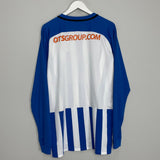 Shop 2018/19 KILMARNOCK L/S HOME SHIRT (XXL) NIKE, classic football shirts, vintage football shirts & retro soccer jerseys at Cult Kits