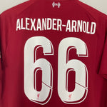 Shop 2018/19 LIVERPOOL ALEXANDER ARNOLD #66 HOME SHIRT (L) NEW BALANCE, classic football shirts, vintage football shirts & retro soccer jerseys at Cult Kits