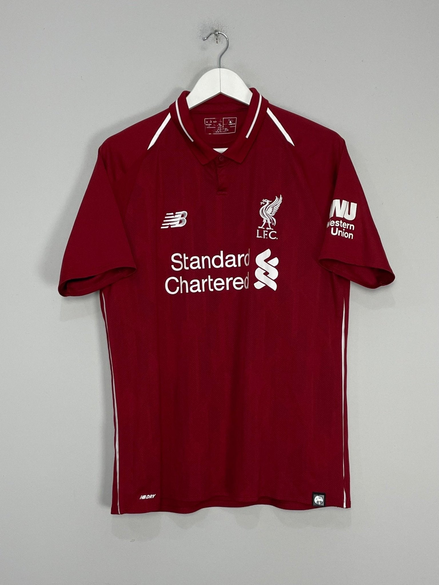 Shop 2018/19 LIVERPOOL ALEXANDER ARNOLD #66 HOME SHIRT (L) NEW BALANCE, classic football shirts, vintage football shirts & retro soccer jerseys at Cult Kits