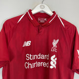 Shop 2018/19 LIVERPOOL FIRMINO #9 HOME SHIRT (L) NEW BALANCE, classic football shirts, vintage football shirts & retro soccer jerseys at Cult Kits