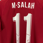 Shop 2018/19 LIVERPOOL M.SALAH #11 *BNWT* HOME SHIRT (L) NEW BALANCE, classic football shirts, vintage football shirts & retro soccer jerseys at Cult Kits