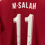 Shop 2018/19 LIVERPOOL M.SALAH #11 *BNWT* HOME SHIRT (L) NEW BALANCE, classic football shirts, vintage football shirts & retro soccer jerseys at Cult Kits
