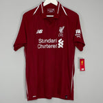Shop 2018/19 LIVERPOOL M.SALAH #11 *BNWT* HOME SHIRT (L) NEW BALANCE, classic football shirts, vintage football shirts & retro soccer jerseys at Cult Kits