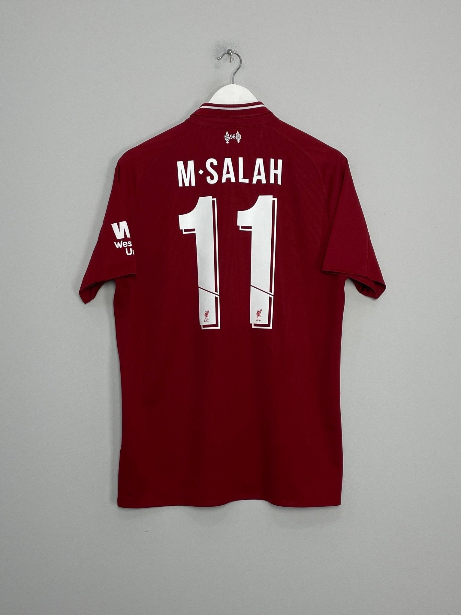 2018/19 LIVERPOOL M.SALAH #11 HOME SHIRT (L) NEW BALANCE – Cult Kits