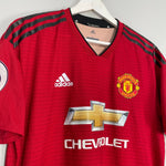 Shop 2018/19 MANCHESTER UNITED DE GEA #1 *AUTHENTIC* HOME SHIRT (L) ADIDAS, classic football shirts, vintage football shirts & retro soccer jerseys at Cult Kits