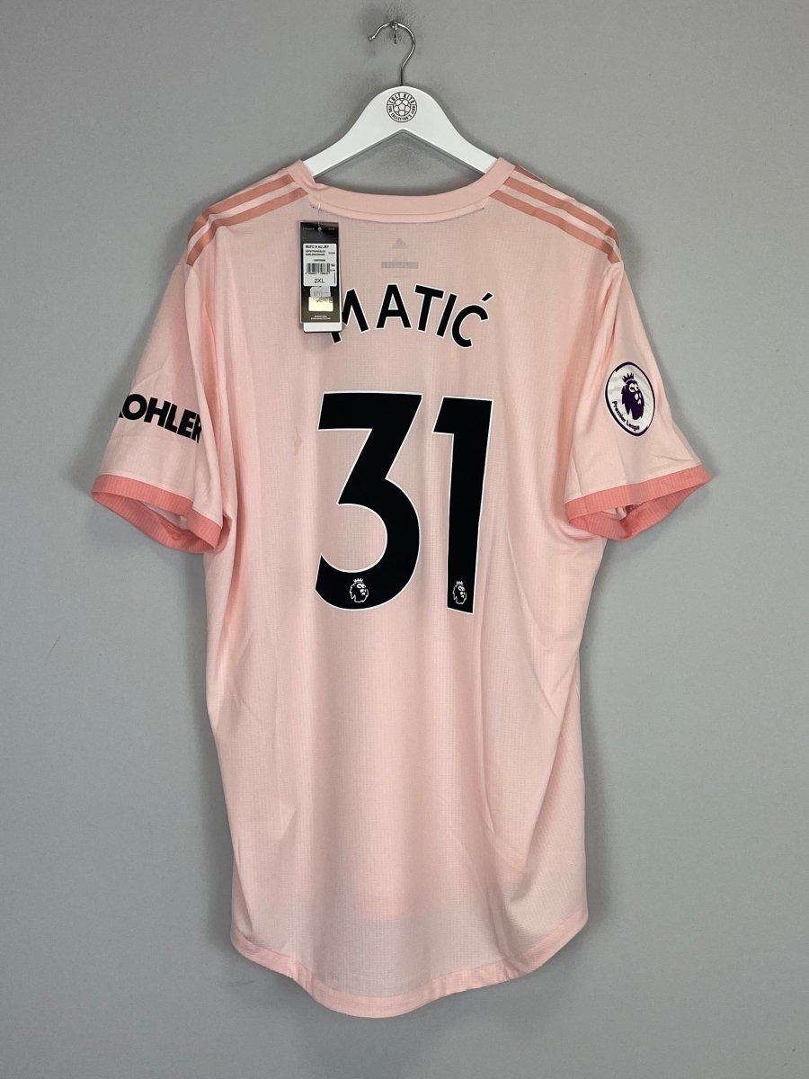 2018/19 MANCHESTER UNITED MATIC 21 *BNWT* AUTHENTIC AWAY SHIRT (XXL) ADIDAS - Cult Kits - XXL - Buy Vintage Football Shirts, Authentic Retro Football Shirts For Sale, Classic Football Shirts & Soccer Jersey