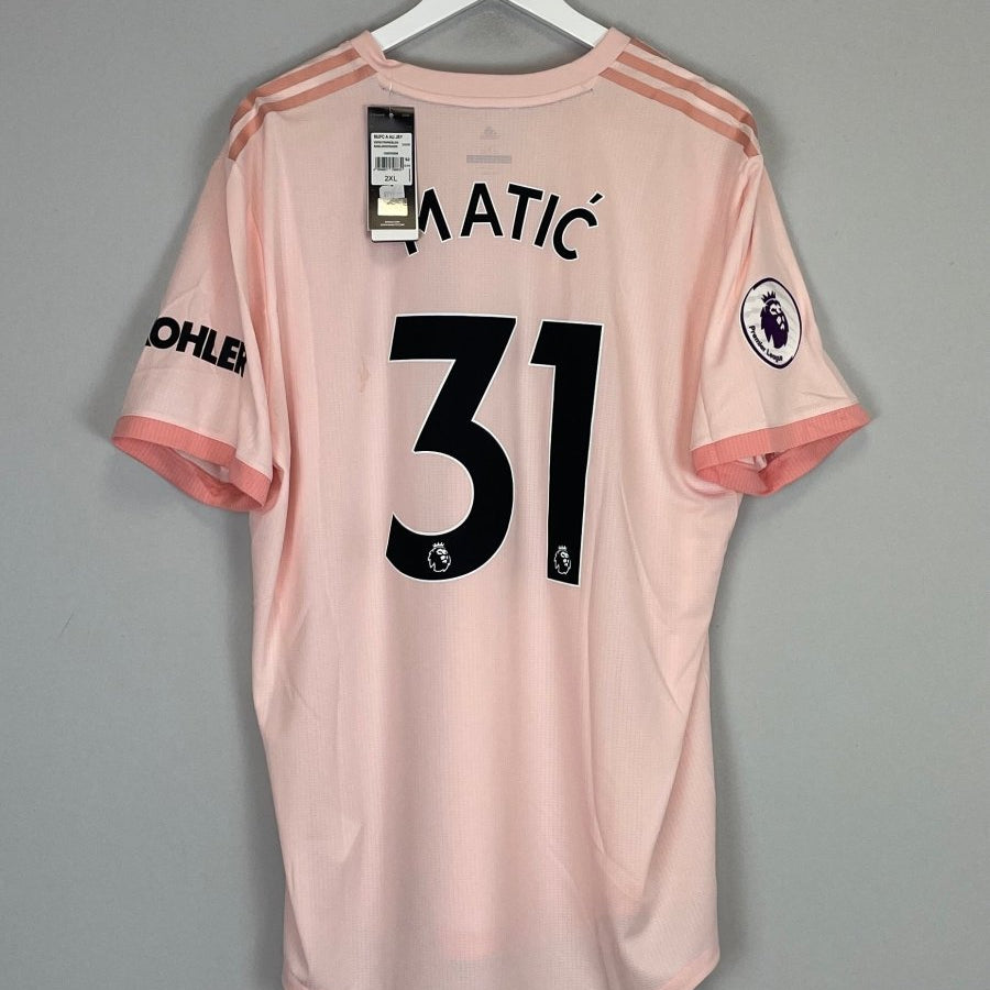2018/19 MANCHESTER UNITED MATIC 21 *BNWT* AUTHENTIC AWAY SHIRT (XXL) ADIDAS - Cult Kits - XXL - Buy Vintage Football Shirts, Authentic Retro Football Shirts For Sale, Classic Football Shirts & Soccer Jersey