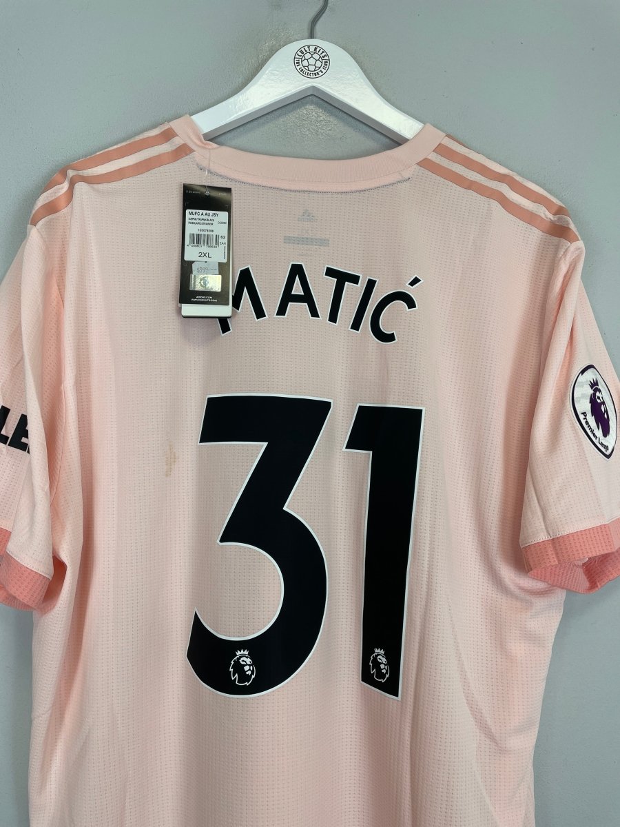2018/19 MANCHESTER UNITED MATIC 21 *BNWT* AUTHENTIC AWAY SHIRT (XXL) ADIDAS - Cult Kits - XXL - Buy Vintage Football Shirts, Authentic Retro Football Shirts For Sale, Classic Football Shirts & Soccer Jersey