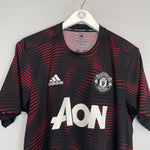 2018/19 MANCHESTER UNITED PRE MATCH SHIRT (M) ADIDAS - Cult Kits - Medium - Buy Vintage Football Shirts, Authentic Retro Football Shirts For Sale, Classic Football Shirts & Soccer Jersey