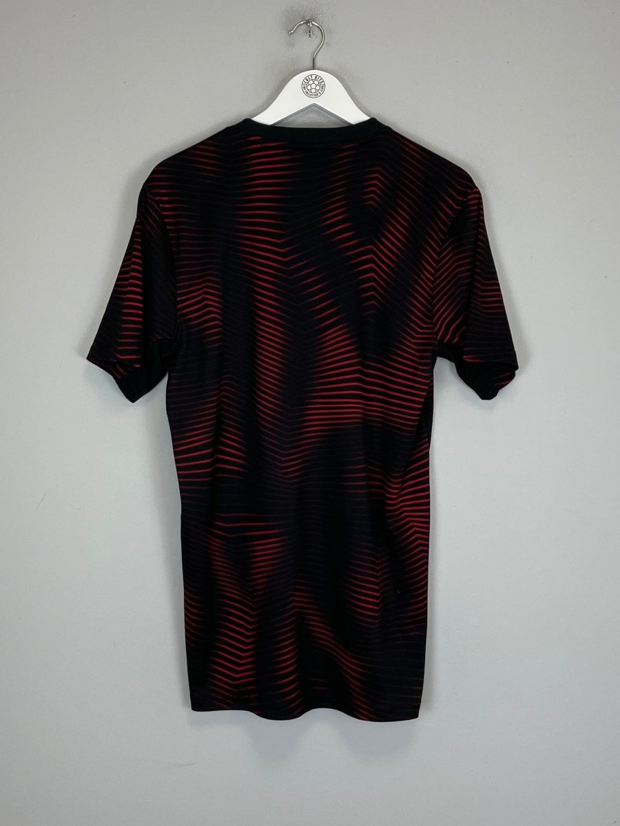 2018/19 MANCHESTER UNITED PRE MATCH SHIRT (M) ADIDAS - Cult Kits - Medium - Buy Vintage Football Shirts, Authentic Retro Football Shirts For Sale, Classic Football Shirts & Soccer Jersey