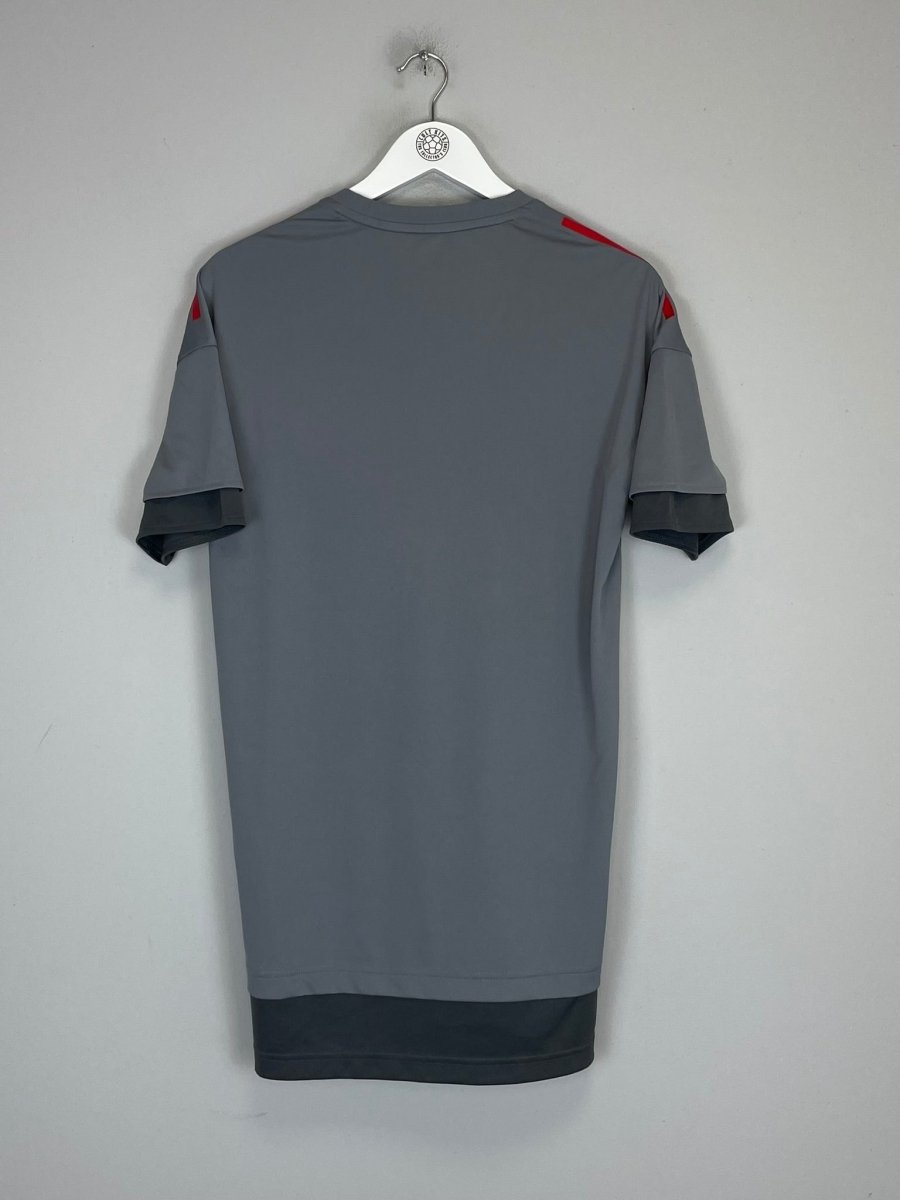 2018/19 MANCHESTER UNITED PRE - MATCH SHIRT (S) ADIDAS - Cult Kits - Small - Buy Vintage Football Shirts, Authentic Retro Football Shirts For Sale, Classic Football Shirts & Soccer Jersey