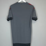 2018/19 MANCHESTER UNITED PRE - MATCH SHIRT (S) ADIDAS - Cult Kits - Small - Buy Vintage Football Shirts, Authentic Retro Football Shirts For Sale, Classic Football Shirts & Soccer Jersey