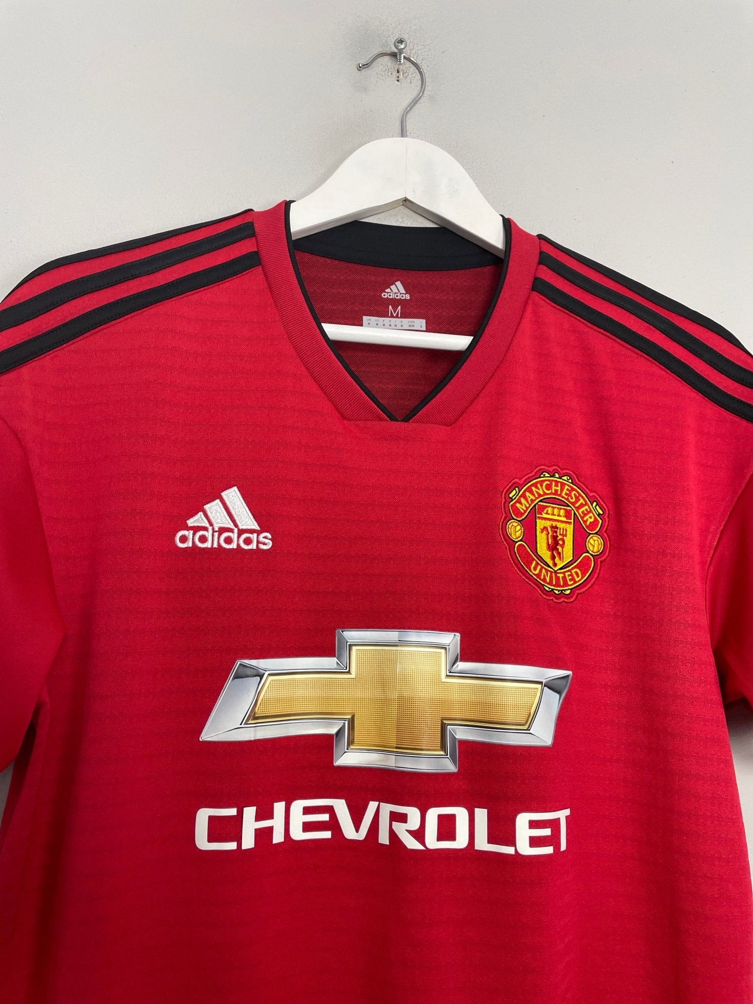 Shop 2018/19 MANCHESTER UNITED RASHFORD #10 HOME SHIRT (M) ADIDAS, classic football shirts, vintage football shirts & retro soccer jerseys at Cult Kits