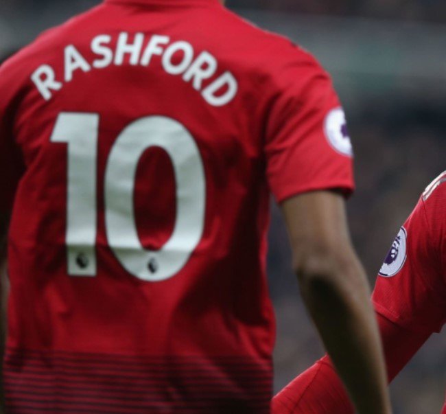 2018/19 MANCHESTER UNITED RASHFORD 10 *MATCH ISSUE + SIGNED* HOME SHIRT (M) ADIDAS - Cult Kits - Medium - Buy Vintage Football Shirts, Authentic Retro Football Shirts For Sale, Classic Football Shirts & Soccer Jersey