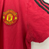 Shop 2018/19 MANCHESTER UNITED TRAINING SHIRT (XL) ADIDAS, classic football shirts, vintage football shirts & retro soccer jerseys at Cult Kits