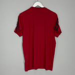 Shop 2018/19 MANCHESTER UNITED TRAINING SHIRT (XL) ADIDAS, classic football shirts, vintage football shirts & retro soccer jerseys at Cult Kits