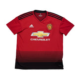 Buy 2018/19 Manchester United Womens Home Shirt (M) Adidas ~ Free worldwide shipping ~ Authentic Vintage Football Shirts from Cult Kits