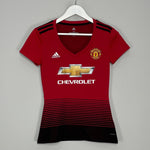 Shop 2018/19 MANCHESTER UNITED WOMENS HOME SHIRT (XS.WOMENS) ADIDAS, classic football shirts, vintage football shirts & retro soccer jerseys at Cult Kits