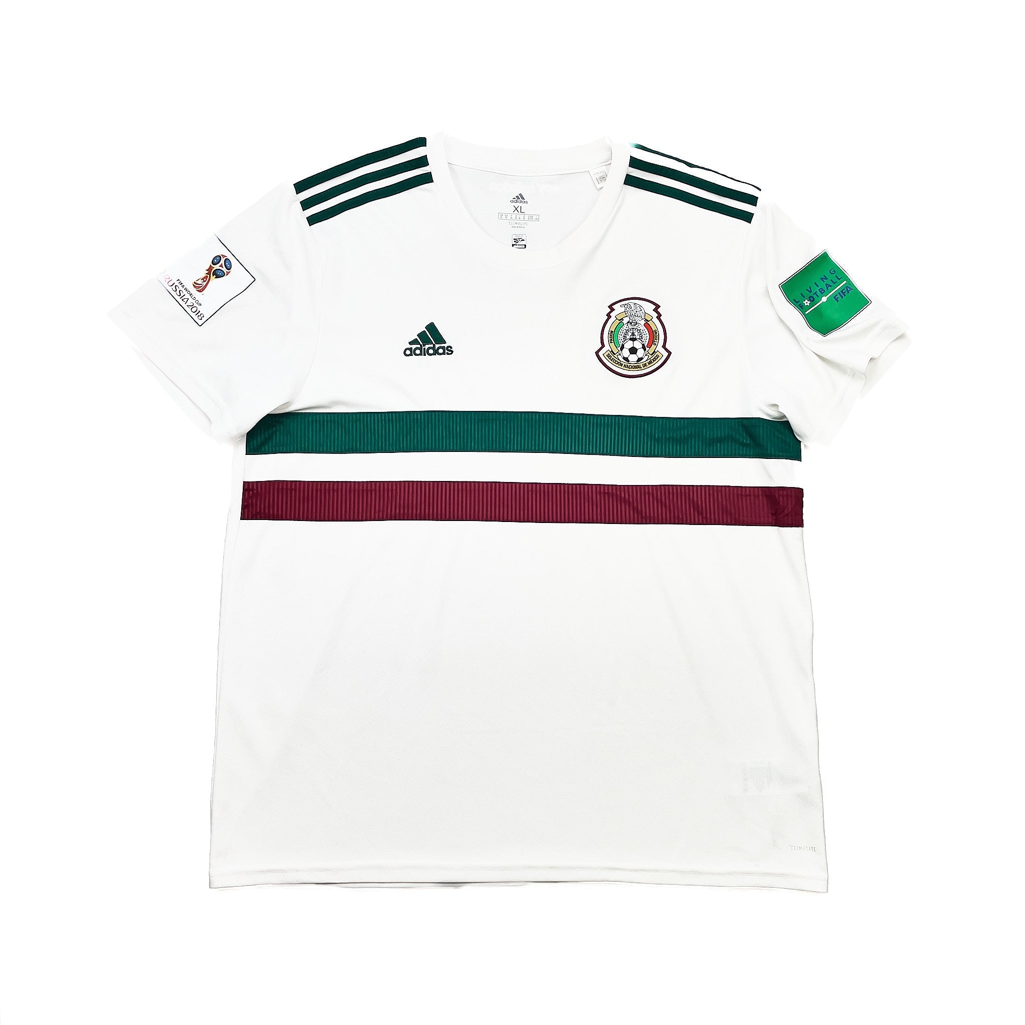 Buy 2018/19 Mexico Away Shirt (XL) Adidas ~ Free worldwide shipping ~ Authentic Vintage Football Shirts from Cult Kits