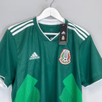 Shop 2018/19 MEXICO *BNWT* HOME SHIRT (L) ADIDAS, classic football shirts, vintage football shirts & retro soccer jerseys at Cult Kits
