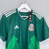Shop 2018/19 MEXICO *BNWT* HOME SHIRT (L) ADIDAS, classic football shirts, vintage football shirts & retro soccer jerseys at Cult Kits