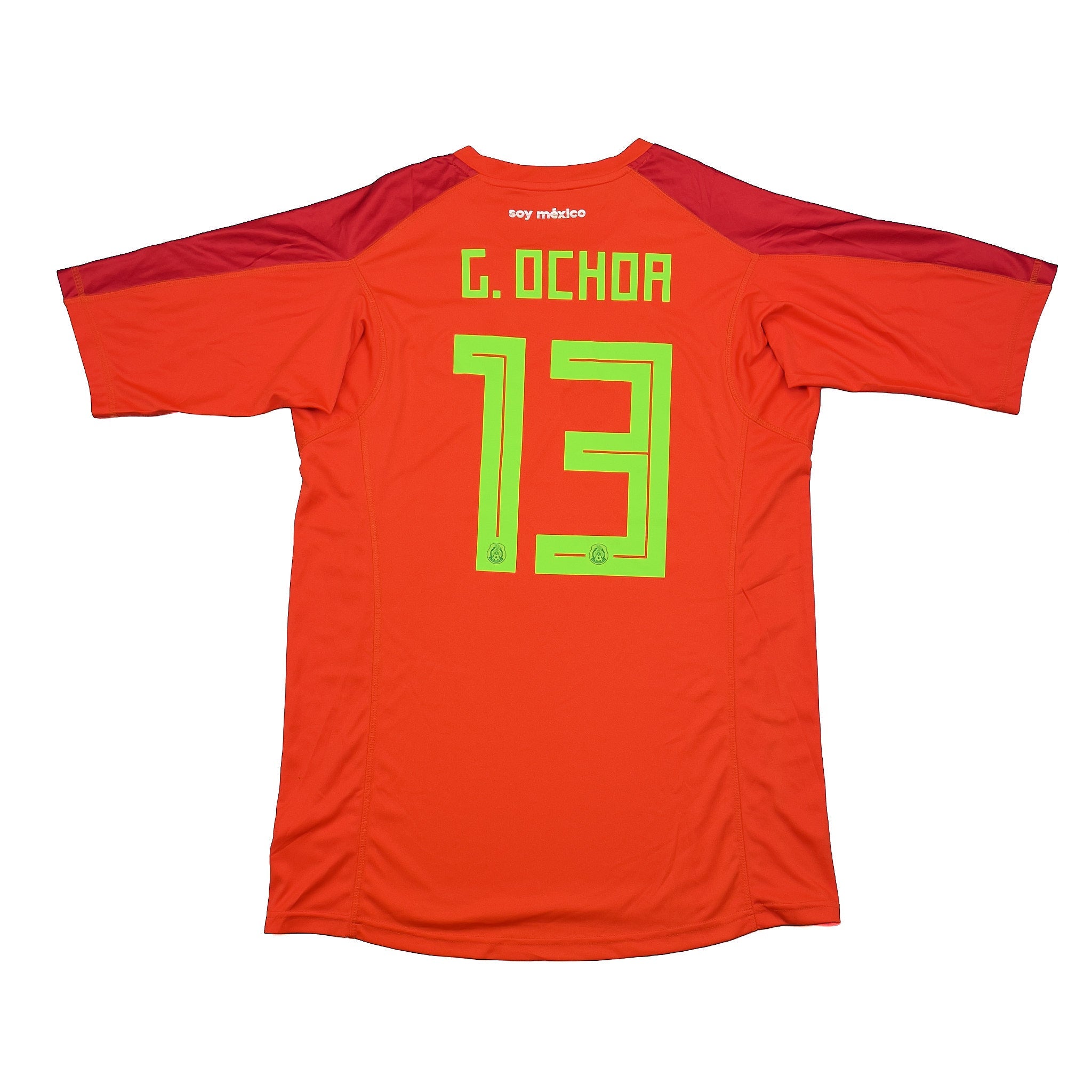 Buy 2018/19 Mexico G.Ochoa 13 GK Shirt (M) Adidas ~ Free worldwide shipping ~ Authentic Vintage Football Shirts from Cult Kits