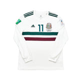 Buy 2018/19 Mexico Vela 11 L/S Away Shirt (L) Adidas ~ Free worldwide shipping ~ Authentic Vintage Football Shirts from Cult Kits