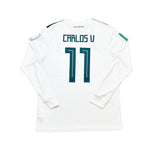 Buy 2018/19 Mexico Vela 11 L/S Away Shirt (L) Adidas ~ Free worldwide shipping ~ Authentic Vintage Football Shirts from Cult Kits