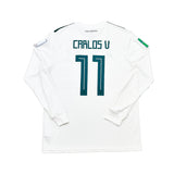 Buy 2018/19 Mexico Vela 11 L/S Away Shirt (L) Adidas ~ Free worldwide shipping ~ Authentic Vintage Football Shirts from Cult Kits