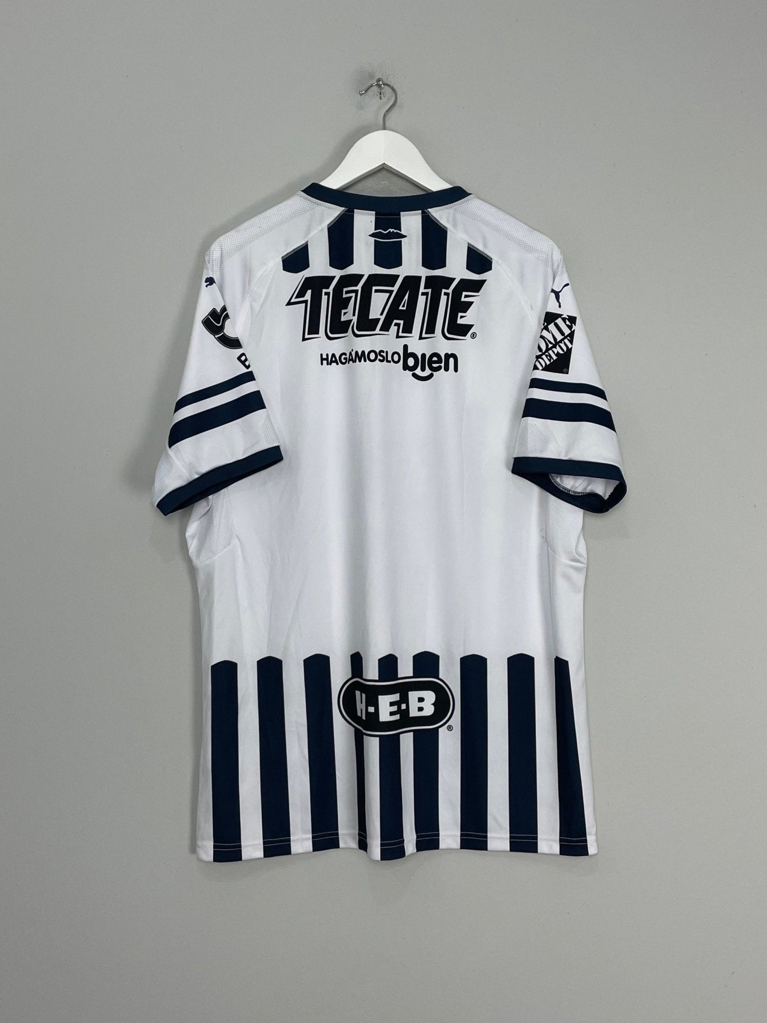 Shop 2018/19 MONTERREY HOME SHIRT (XXL) PUMA, classic football shirts, vintage football shirts & retro soccer jerseys at Cult Kits