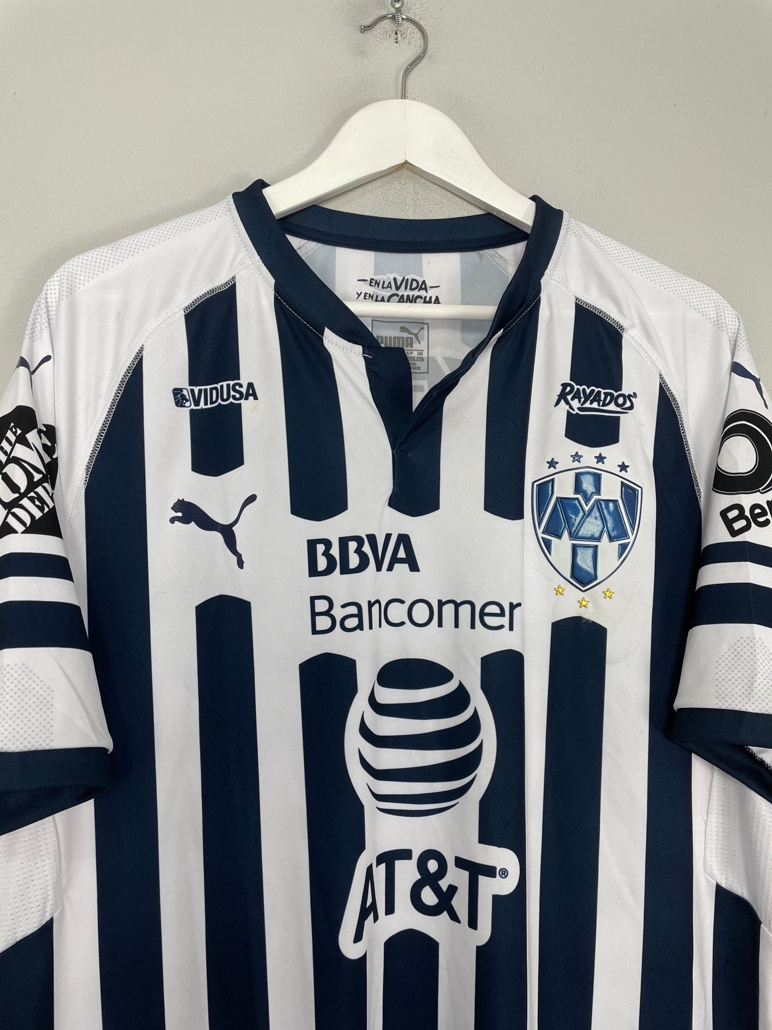 Shop 2018/19 MONTERREY HOME SHIRT (XXL) PUMA, classic football shirts, vintage football shirts & retro soccer jerseys at Cult Kits