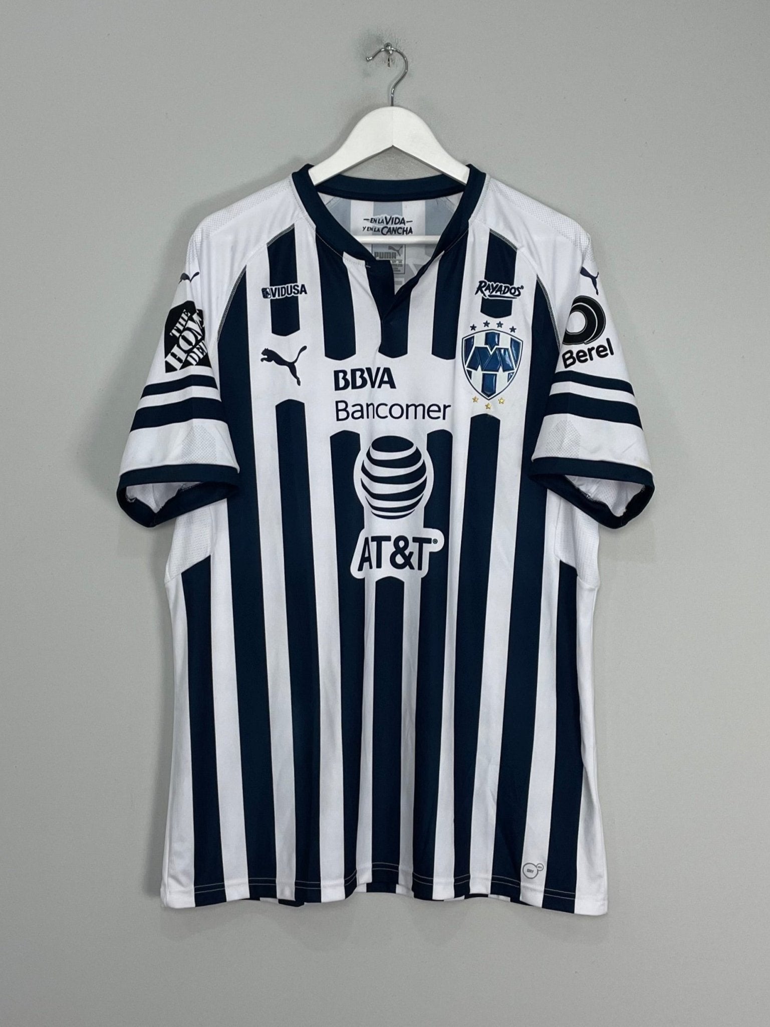 Shop 2018/19 MONTERREY HOME SHIRT (XXL) PUMA, classic football shirts, vintage football shirts & retro soccer jerseys at Cult Kits
