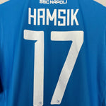 Shop 2018/19 NAPOLI HAMSIK #17 HOME SHIRT (XL) KAPPA, classic football shirts, vintage football shirts & retro soccer jerseys at Cult Kits