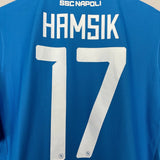 Shop 2018/19 NAPOLI HAMSIK #17 HOME SHIRT (XL) KAPPA, classic football shirts, vintage football shirts & retro soccer jerseys at Cult Kits