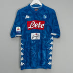 Shop 2018/19 NAPOLI HAMSIK #17 HOME SHIRT (XL) KAPPA, classic football shirts, vintage football shirts & retro soccer jerseys at Cult Kits