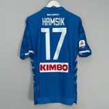 Shop 2018/19 NAPOLI HAMSIK #17 HOME SHIRT (XL) KAPPA, classic football shirts, vintage football shirts & retro soccer jerseys at Cult Kits