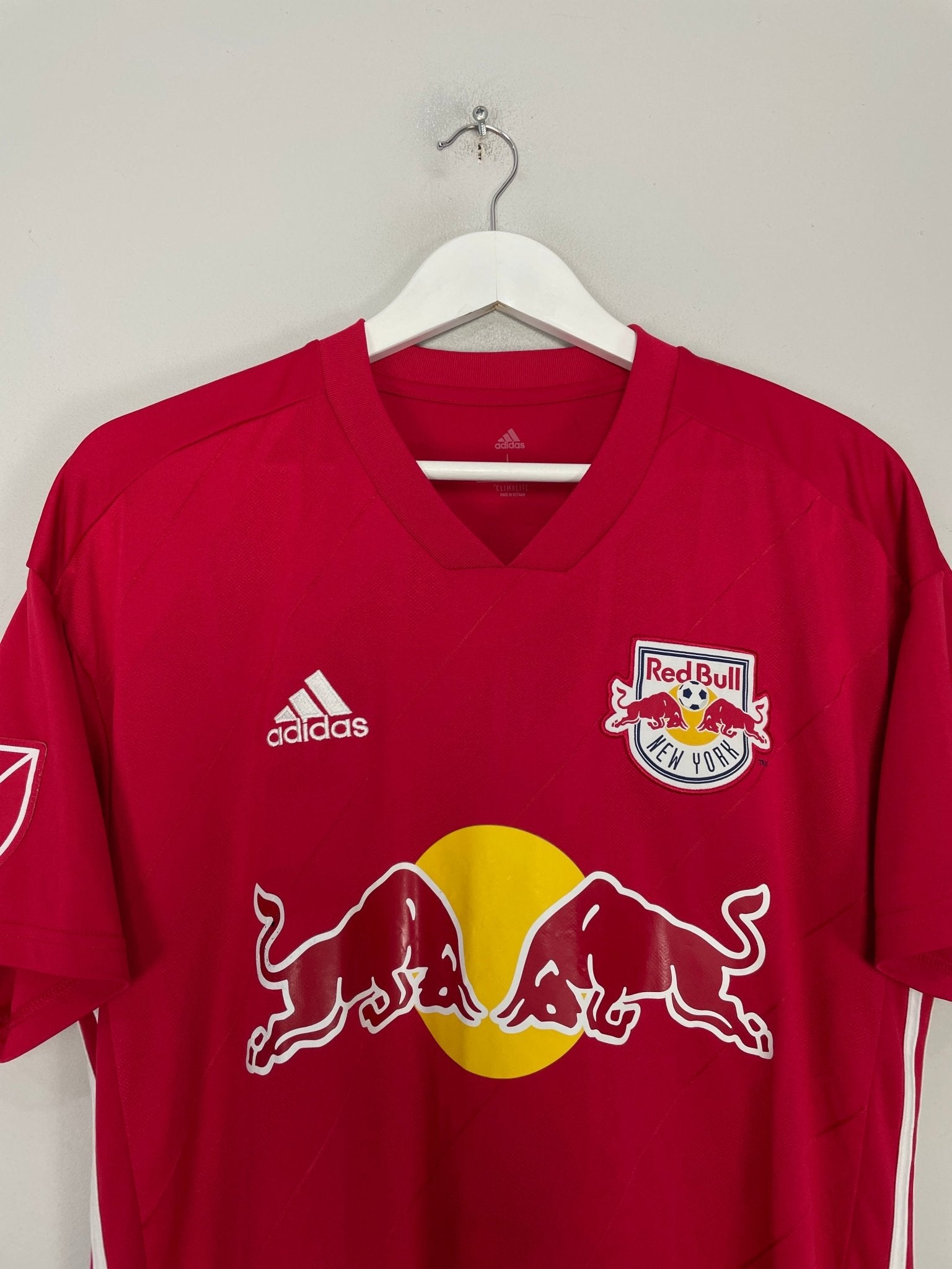 Shop 2018/19 NEW YORK RED BULLS AWAY SHIRT (L) ADIDAS, classic football shirts, vintage football shirts & retro soccer jerseys at Cult Kits