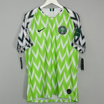 Shop 2018/19 NIGERIA *BNWT* HOME SHIRT (L) NIKE, classic football shirts, vintage football shirts & retro soccer jerseys at Cult Kits