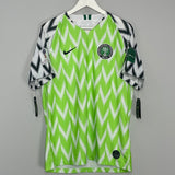 Shop 2018/19 NIGERIA *BNWT* HOME SHIRT (L) NIKE, classic football shirts, vintage football shirts & retro soccer jerseys at Cult Kits