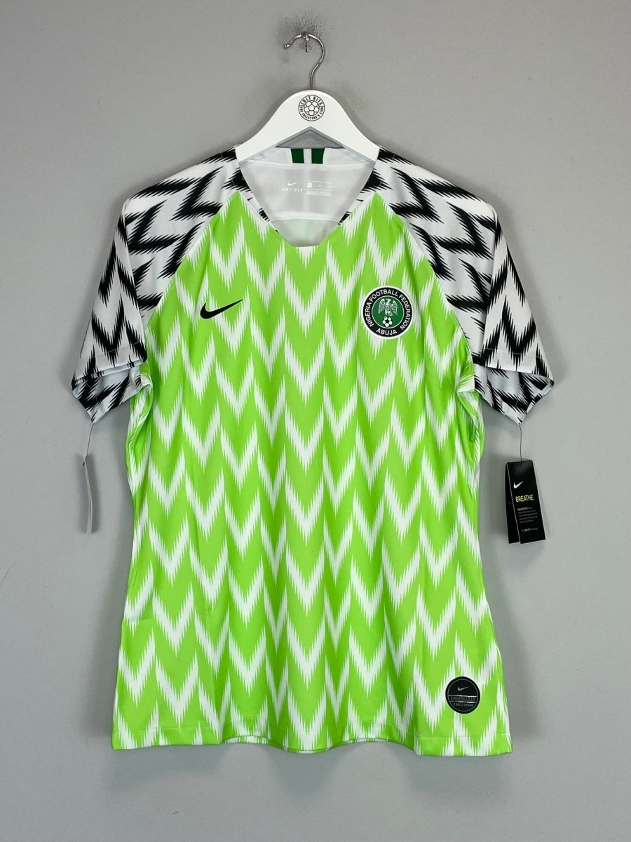 2018/19 NIGERIA *BNWT* HOME SHIRT (XL.WOMENS) NIKE - Cult Kits - XL Womens - Buy Vintage Football Shirts, Authentic Retro Football Shirts For Sale, Classic Football Shirts & Soccer Jersey