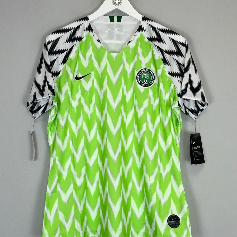 2018/19 NIGERIA *BNWT* HOME SHIRT (XL.WOMENS) NIKE - Cult Kits - XL Womens - Buy Vintage Football Shirts, Authentic Retro Football Shirts For Sale, Classic Football Shirts & Soccer Jersey
