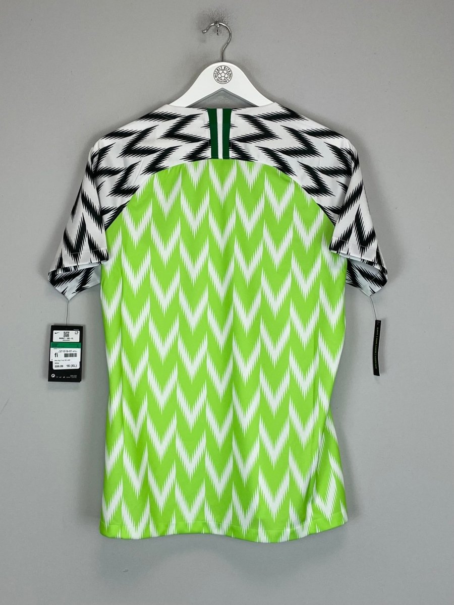 2018/19 NIGERIA *BNWT* HOME SHIRT (XL.WOMENS) NIKE - Cult Kits - XL Womens - Buy Vintage Football Shirts, Authentic Retro Football Shirts For Sale, Classic Football Shirts & Soccer Jersey