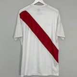 Shop 2018/19 PERU HOME SHIRT (XL) UMBRO, classic football shirts, vintage football shirts & retro soccer jerseys at Cult Kits