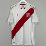 Shop 2018/19 PERU HOME SHIRT (XL) UMBRO, classic football shirts, vintage football shirts & retro soccer jerseys at Cult Kits