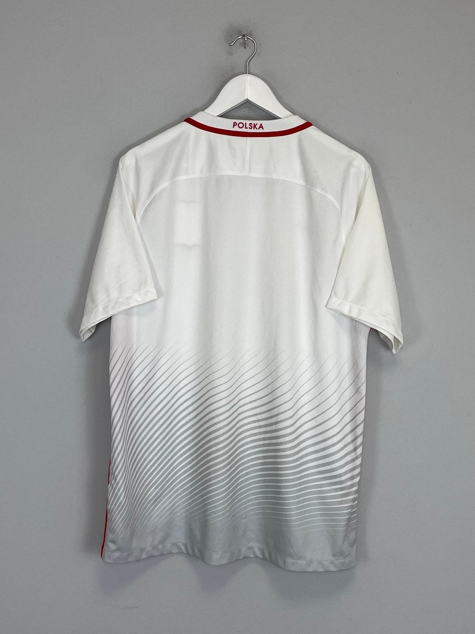 Shop 2018/19 POLAND HOME SHIRT (XL) NIKE, classic football shirts, vintage football shirts & retro soccer jerseys at Cult Kits