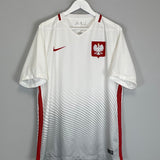 Shop 2018/19 POLAND HOME SHIRT (XL) NIKE, classic football shirts, vintage football shirts & retro soccer jerseys at Cult Kits